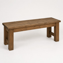 Banco de madera para jardín
